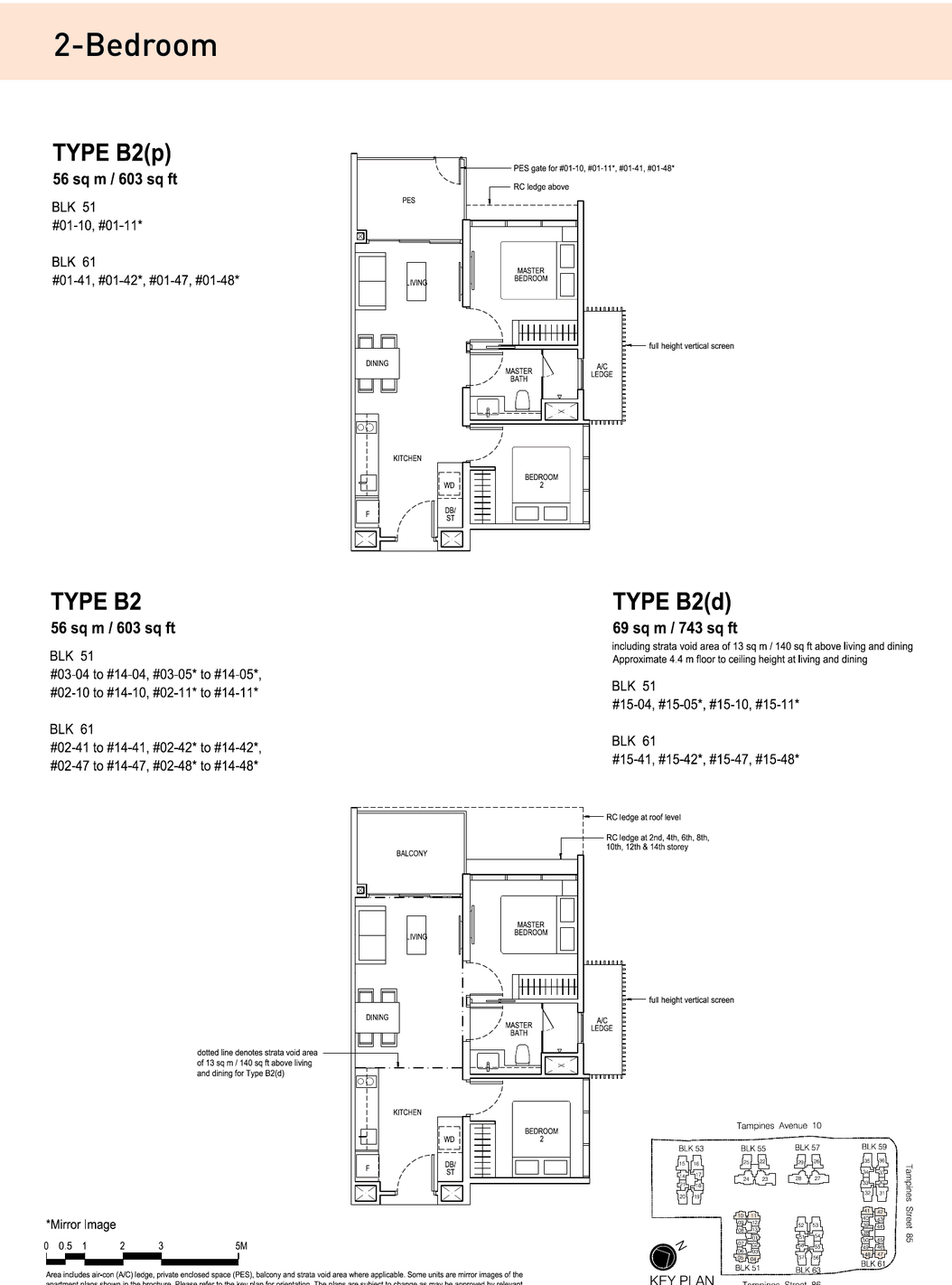 Floor plans · 2-Bedroom (2 of 2)